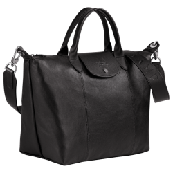 Longchamp - Sac porté main Le Pliage Cuir 