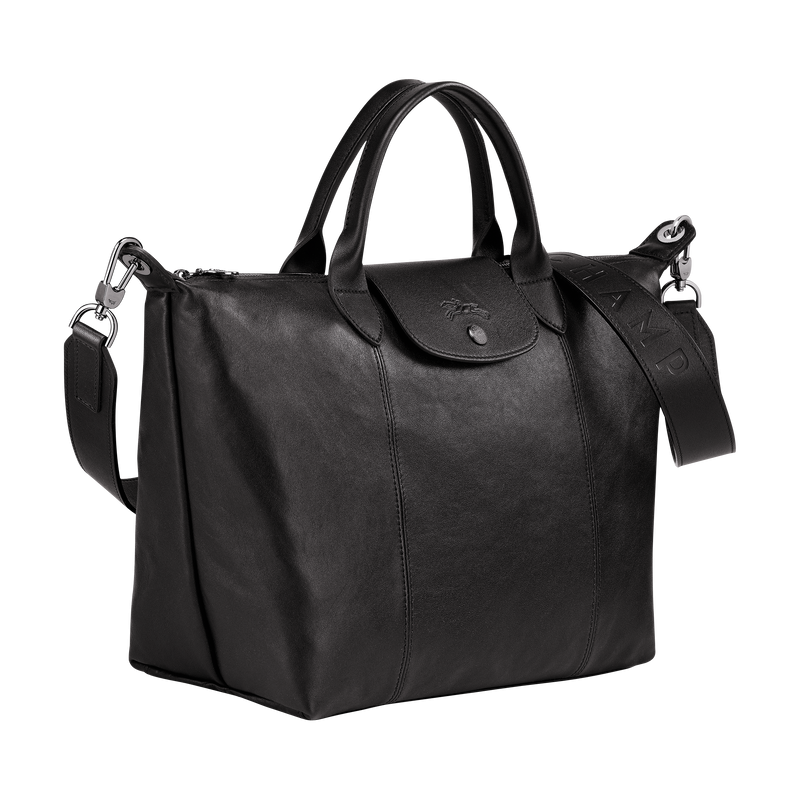 Longchamp - Sac porté main Le Pliage Cuir 