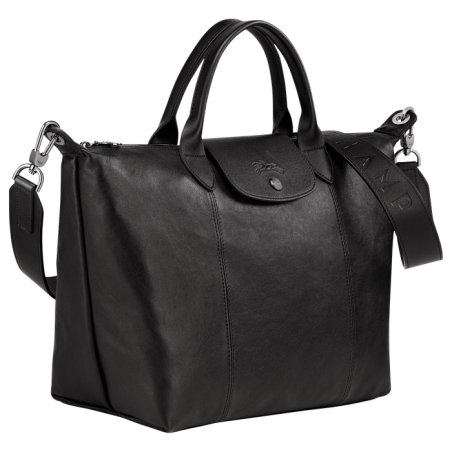 Longchamp - Sac porté main Le Pliage Cuir 