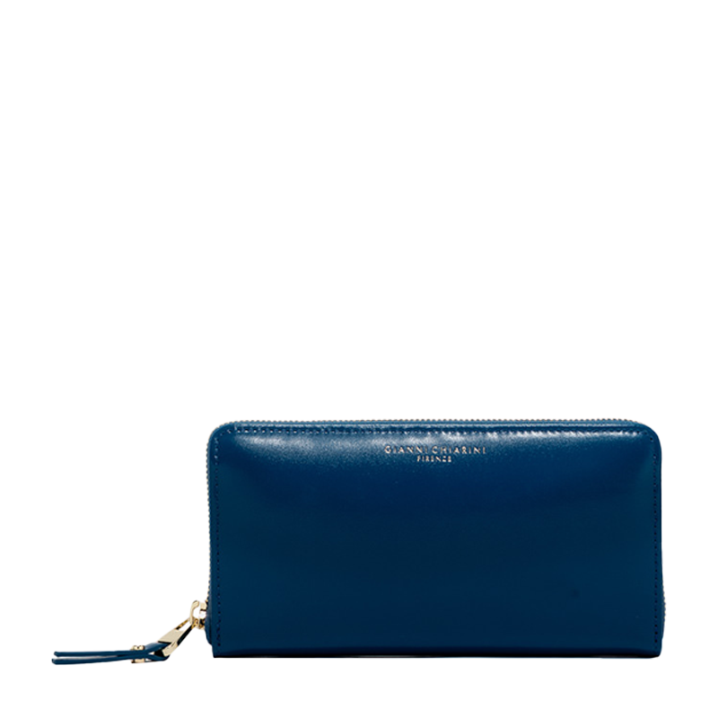 Gianni Chiarini - Portefeuille tout zippé cuir 