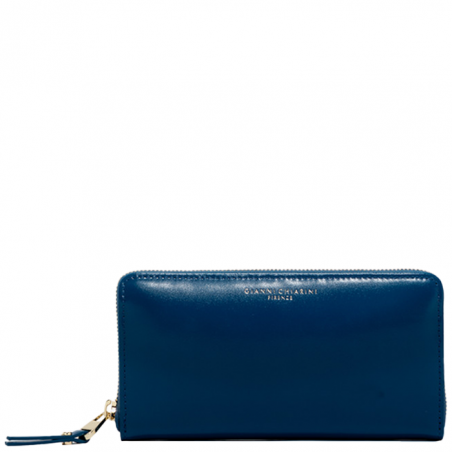 Gianni Chiarini - Portefeuille tout zippé cuir 