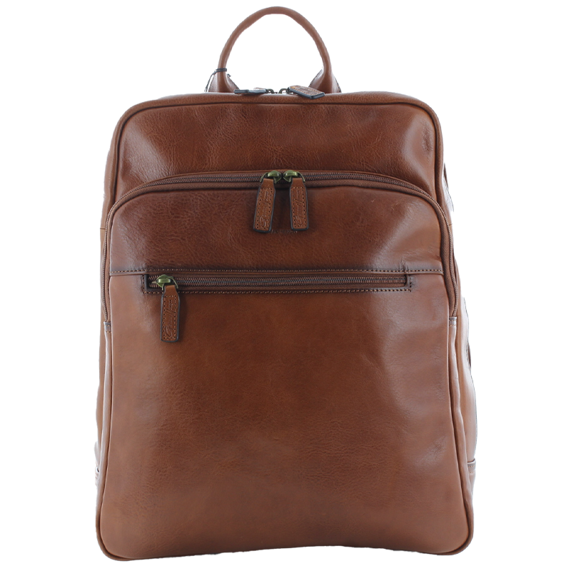 Sac à dos porte-ordi cuir vachette 