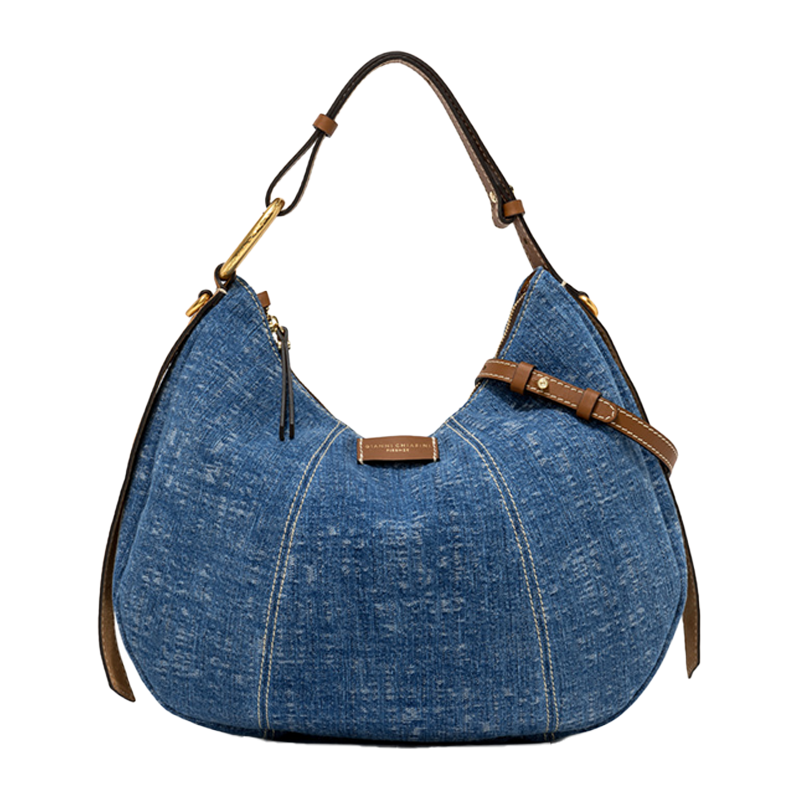 Sac porté épaule cuir et jean's - Gianni Chiarini 