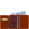 Portefeuille européen 1 empl. anti-RFID + Grille Baroudeur - Ateliers Fourès 
