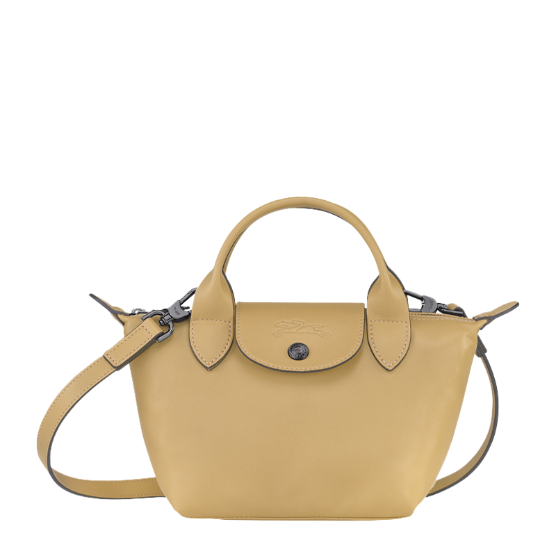 Sac porté main Le Pliage Cuir - Longchamp