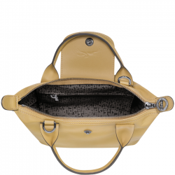 Sac porté main Le Pliage Cuir - Longchamp 