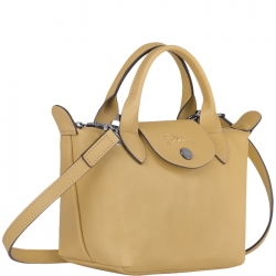 Sac porté main Le Pliage Cuir - Longchamp 