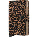Miniwallet RFID Cuir Leopard - Secrid