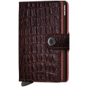 Porte Carte RFID Nile Brown - Secrid